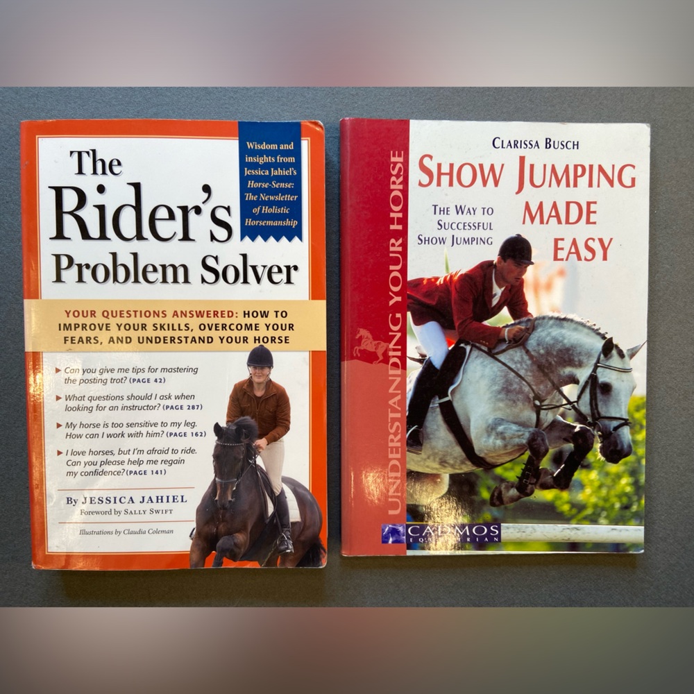 Equestrian Books, Learn to RIde. Instruction. Solve Problems.‎ Show Jumping